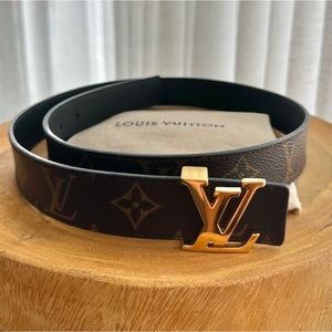 Louis Vuitton LV Initiales 30mm Reversible Belt